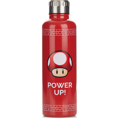 Multicolore Borracce Paladone Super Mario Power Up Borraccia 0.5L