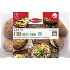 Semper Kiks, Knækbrød & Skorper Semper Trio Brød 300g