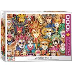 Classic Jigsaw Puzzles Eurographics Venetian Mask 1000 Pieces