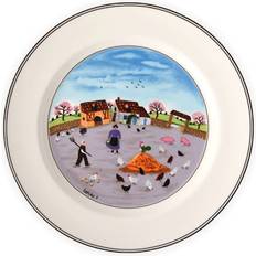Villeroy & Boch Design Naif Poultry Farm Flad tallerken 27cm