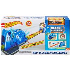 Mattel Bilbanor Mattel Hot Wheels Track Builder Rev 'n Launch Challenge