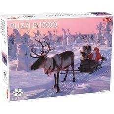 Tactic Santa Claus in Sled 1000 Pieces