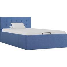 Polyester Bettrahmen vidaXL Bed Frame with Hydraulic Storage Bettrahmen