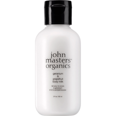 Reseförpackningar Body lotions John Masters Organics Body Milk Geranium & Grapefruit 60ml