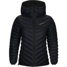 Frost down hood jacket Peak Performance Frost Down Hood Jacket Women - Black