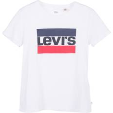 Levi's Damen T-Shirts Levi's The Perfect Graphic Tee - Sportswear Logo White