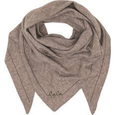 Lala berlin triangle Lala Berlin Tørklæde Triangle Solid Logo Scarf M - Stradivari/Darkbrown Melange