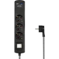 SmartLine 13790 3-way 1.5m 2Usb