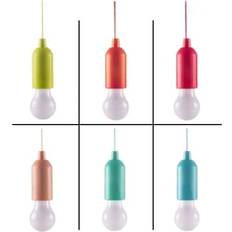 Battery Powered Pendant Lamps InnovaGoods Pull Cord Pendant Lamp ∅ 5.5cm