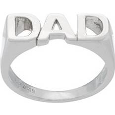 Maria Black Dad Ring - Silver