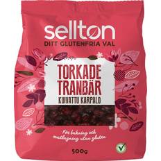 Tranbär 500g Sellton Torkade Tranbär 500g 1pack