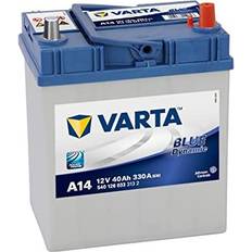 Varta Batería A14 40ah 12v 330a. 187x127x227