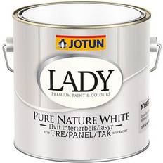 Interiørmaling Jotun Lady Pure Nature Lasurmaling Hvit 2.7L