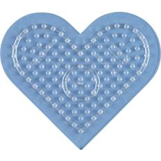 Plástico Cuentas Hama Beads Midi Pearl Plate Heart 381336