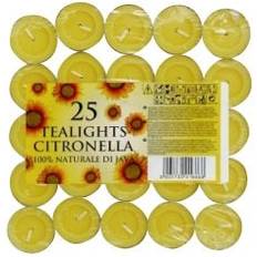 Tea Light Scented Candles Citronella Tea Light Scented Candle 25pcs