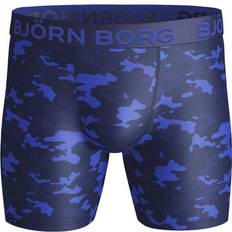 Björn Borg Tonal Camo Performance Shorts - Navy