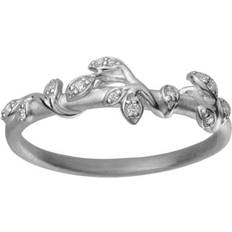 Jungle ivy ByBiehl Jungle Ivy Sparkle Ring - Silver/Transparent