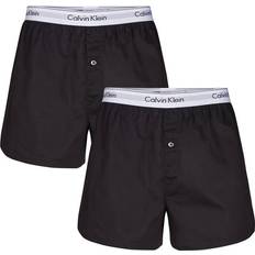 Calvin Klein Homme Vêtements Calvin Klein Modern Cotton Slim Fit Boxers 2-pack - Black