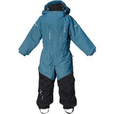 Turkise Overaller Isbjörn of Sweden Kid's Penguin Snowsuit - Petrol (4700)