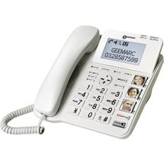 Geemarc Fast telefoni Geemarc CL595 White