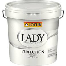 Utomhus målarfärg Jotun Lady Perfection Takfärg utomhus Vit 10L