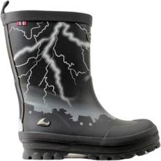 Viking unisex rubber boots Barnskor Viking Lyn Rubber Boots - Black/Green