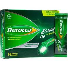 Vitamina H Vitaminas y Minerales Berocca Boost Go with Guarana 14 pcs