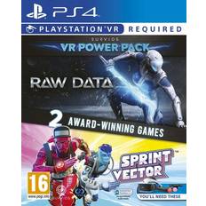 First-Person Shooter (FPS) PlayStation 4 Spellen PS4 Raw Data Sprint Vector Pack Double Pack (VR)