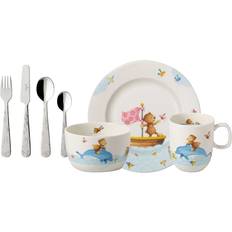 Porzellan Kindergeschirr Villeroy & Boch Happy as a Bear Set 7pcs