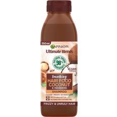 Garnier Shampoos Garnier Ultimate Blends Smoothing Hair Food Coconut & Macadamia Shampoo 350ml