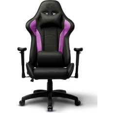 Hauteur d'Assise Réglable Chaises de jeu vente Cooler Master Chaise de jeu Caliber R1, noir/violet