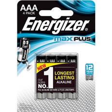 Energizer Batteries Batteries & Chargers Energizer AAA Max Plus 4-pack