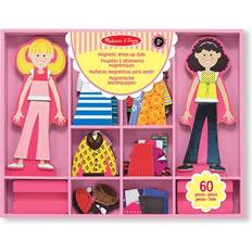 Dolls & Doll Houses Melissa & Doug Abby & Emma Magnetic Dress Up Set