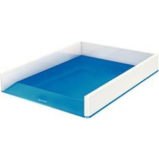 Weiß Briefkörbe Leitz Wow Letter Tray Dual Colour