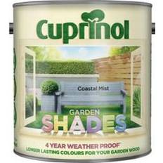 Blue Paint Cuprinol Garden Shades Wood Paint Coastal mist 2.5L