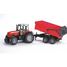 Bruder Massey Ferguson 7480 med Ttip Trailer 02045