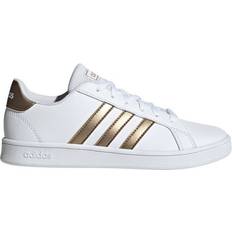 Adidas Grand Court Shoes Cloud White/Copper Met./Light Granite Unisex