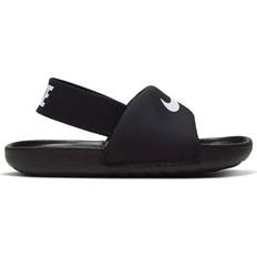 Billig Tøfler Børnesko NIKE Kawa Slide TD - Black/White