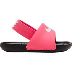 NIKE Textile Slippers NIKE Kawa Slide TD - Digital Pink/Black/White