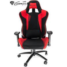 150.0 kg - Stof - Voksen Gamer stole Natec Genesis SX77 Gaming Chair - Black/Red