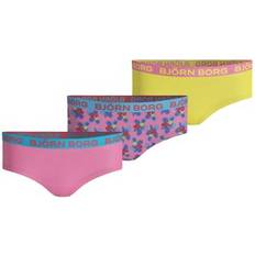 Bloemen Boxers Björn Borg Paradise Mini Hipster 3-Pack - Junior Pink/Yellow