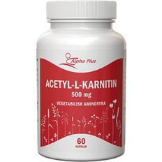 Alpha Plus Acetyl-L-Karnitin 500mg 60 st