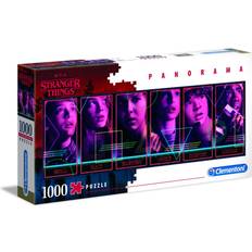 Pussel 1000 bitar panorama Clementoni Stranger Things Panorama 1000 Bitar