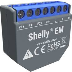 Bleu Variateurs Shelly EM