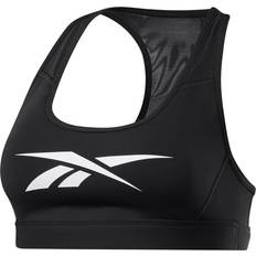 Reebok Hero Medium-Impact Racer Bra - Black