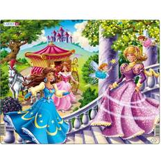 Prinsessor Klassiska pussel Larsen Fairy Tale Princesses 24 Bitar