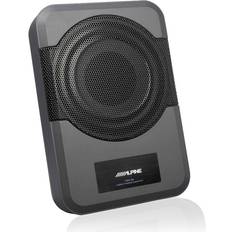 Télécommande incluse Haut-parleurs pour Bateaux et Voitures Alpine PWE-S8 Quad-Coil Subwoofer System 8, 240 W