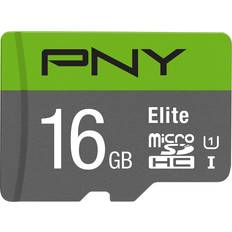 Micro sd 16gb PNY Elite microSDHC Class 10 UHS-I U1 85MB/s 16GB +SD adapter