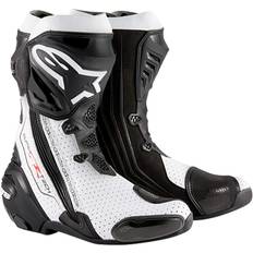 Alpinestars supertech r Alpinestars Supertech R Boots, Black/ White Man