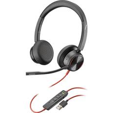 Headphones Poly Blackwire 8225-M USB A